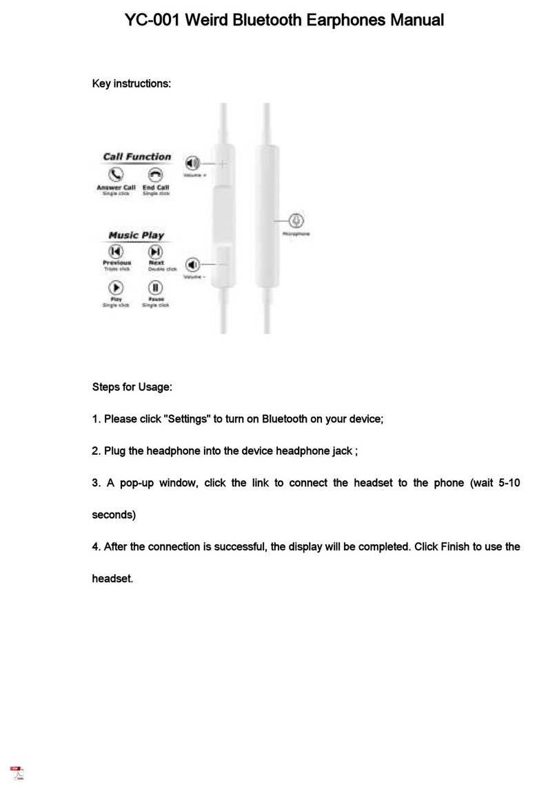 Keji YC-001 User manual
