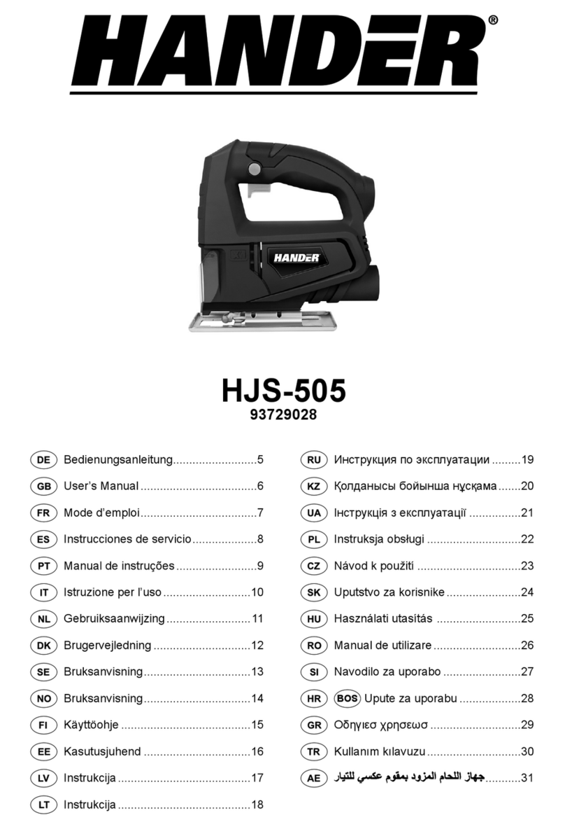 Hander HJS-505 User manual
