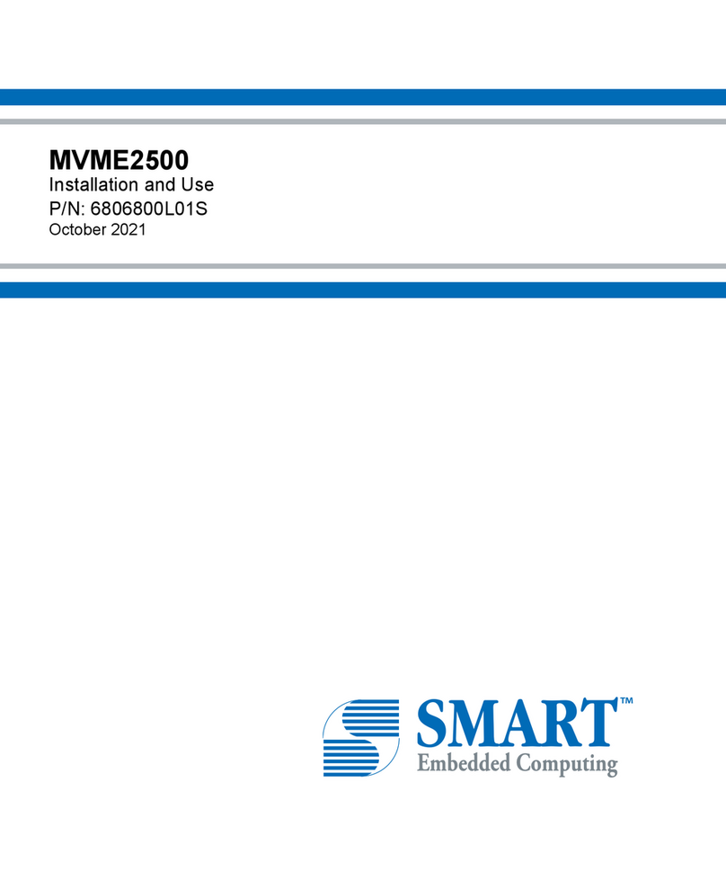 SMART Embedded Computing MVME2500 Quick start guide