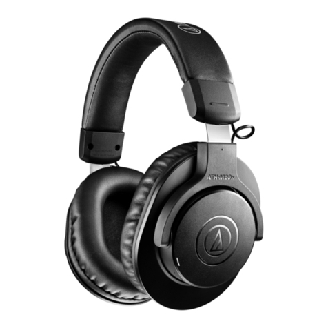 Audio Technica ATH-M20xBT User manual