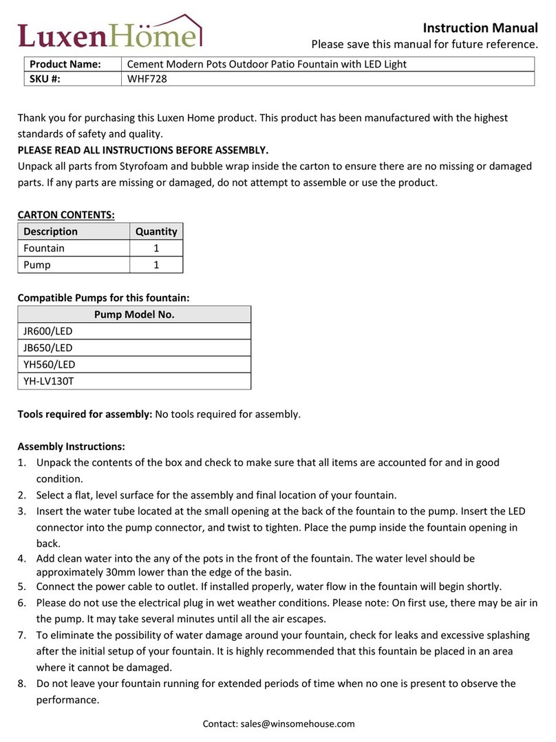 LuxenHome WHF728 User manual