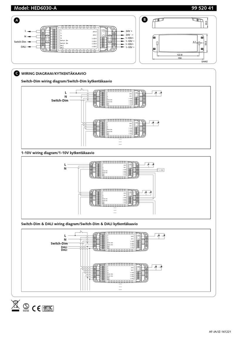 Malmbergs HED6030-A User manual Malmbergs HED6030-A User manual