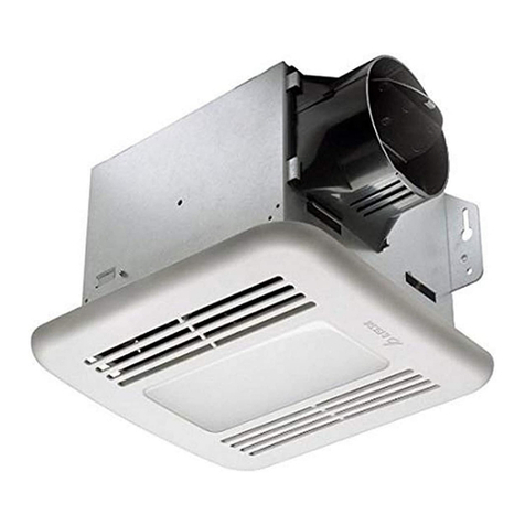 Breez DELTA GBR50LED Installation and operating instructions
