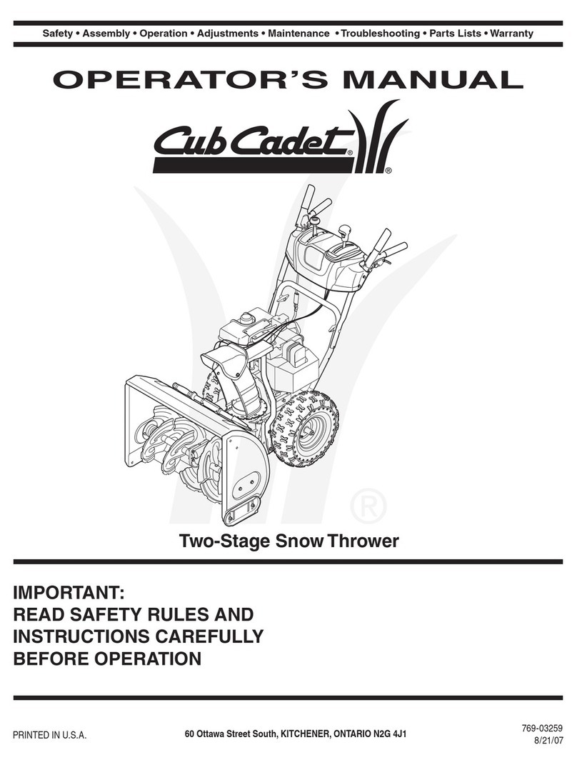 Cub Cadet 31AH5MLH596 User manual Cub Cadet 31AH5MLH596 User manual
