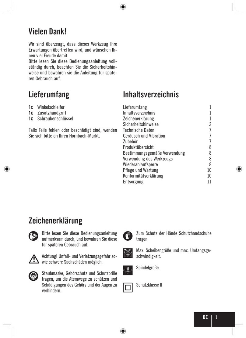 Hornbach JWS1100X manual