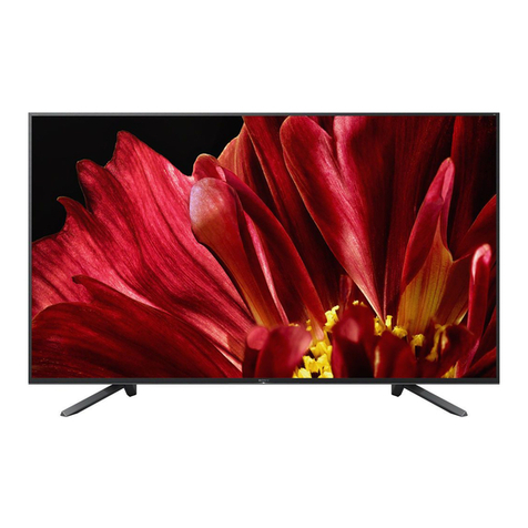 Sony Bravia XBR-75Z9F User manual