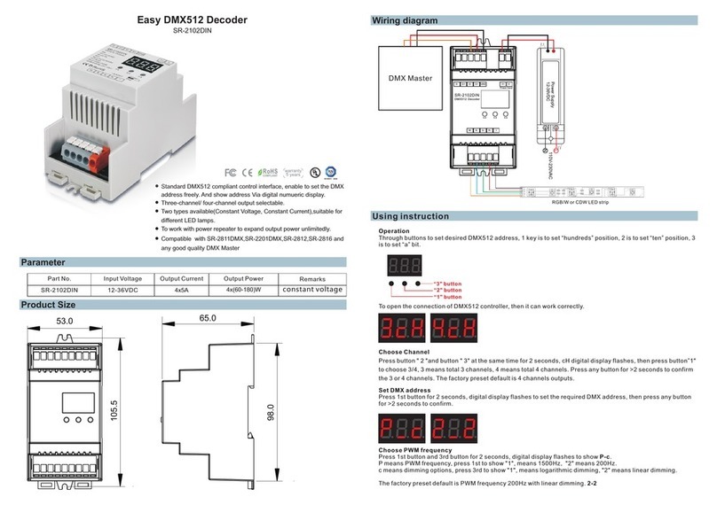 Sunricher SR-2102DIN User manual