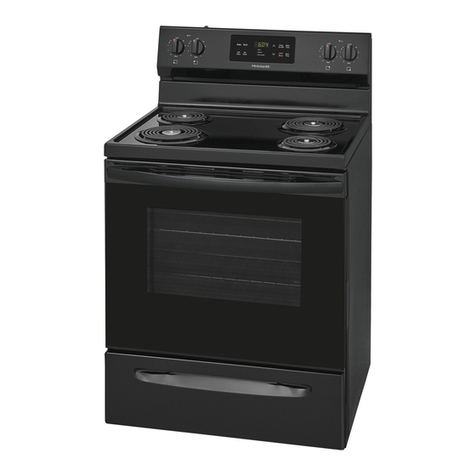 Electrolux Frigidaire FFEF3012UW use & care