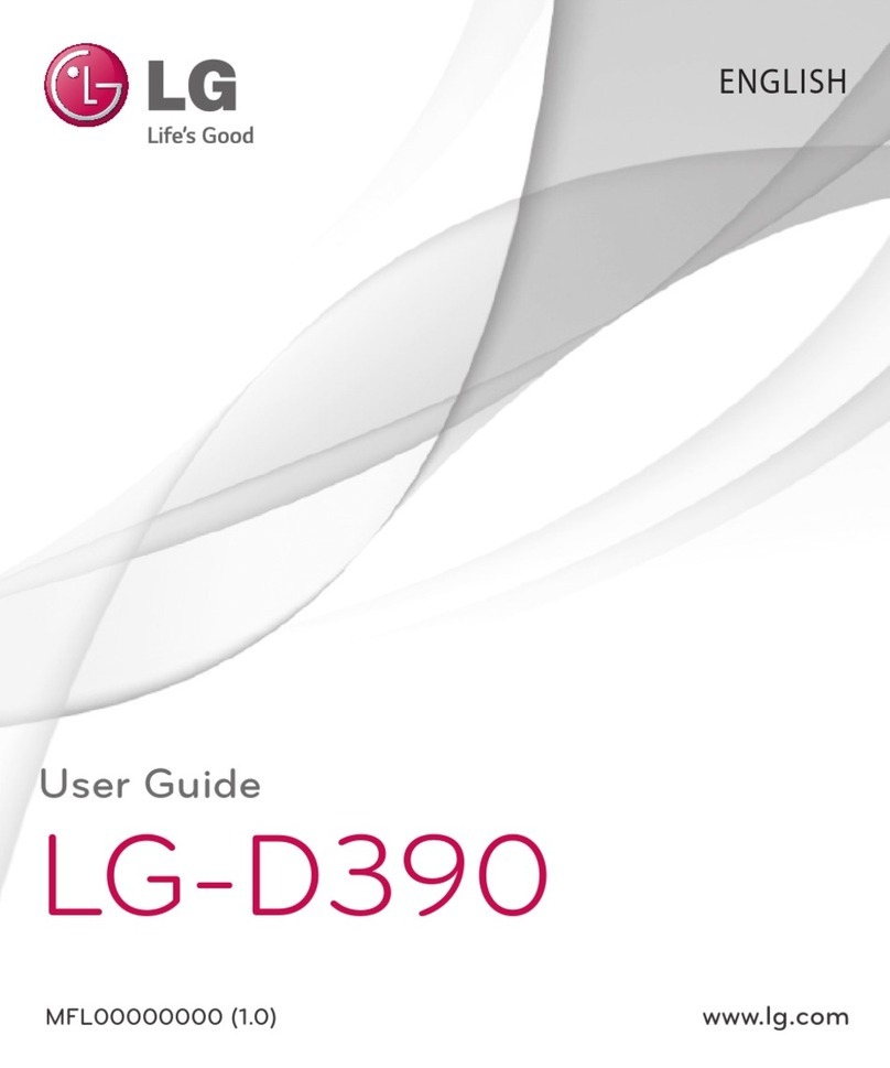 LG LG-D390 User manual