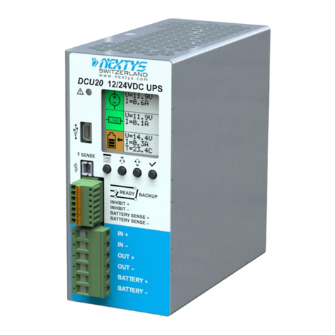 nextys DCU20 user manual