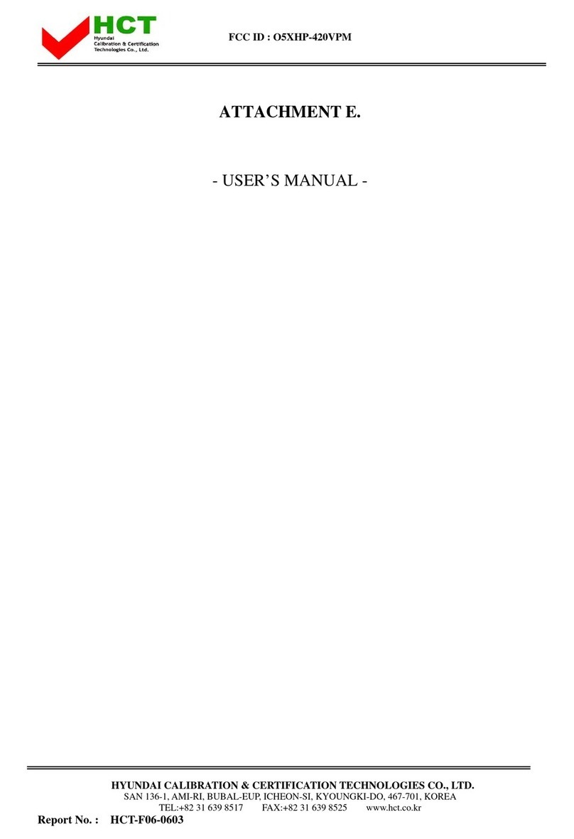 Harsper HP-420VPM User manual