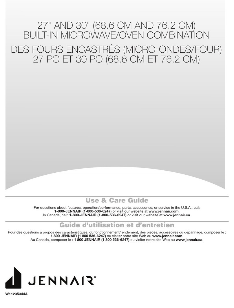 Jenn-Air JMW3430IL02 User manual