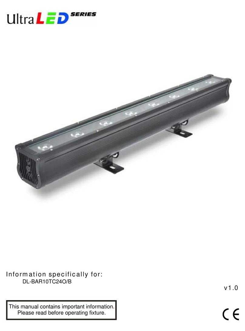 Techni-Lux DL-BAR10TC24O/B User manual