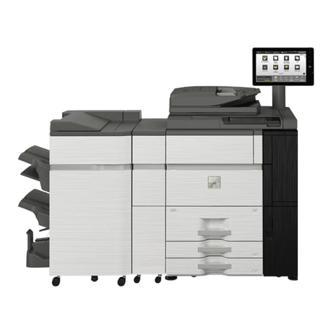 Sharp MX-7580N User manual