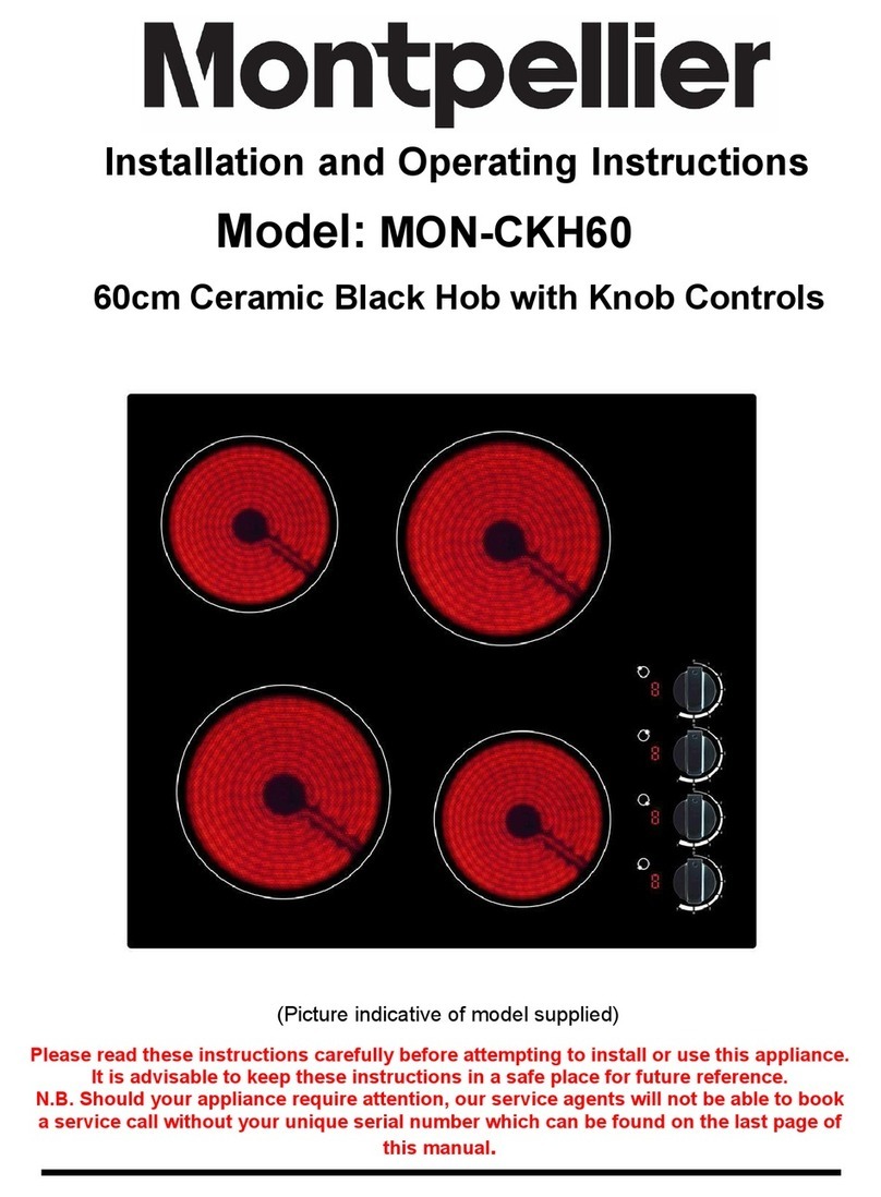 montpellier MON-CKH60 User manual