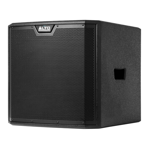 Alto Professional TS315S user guide