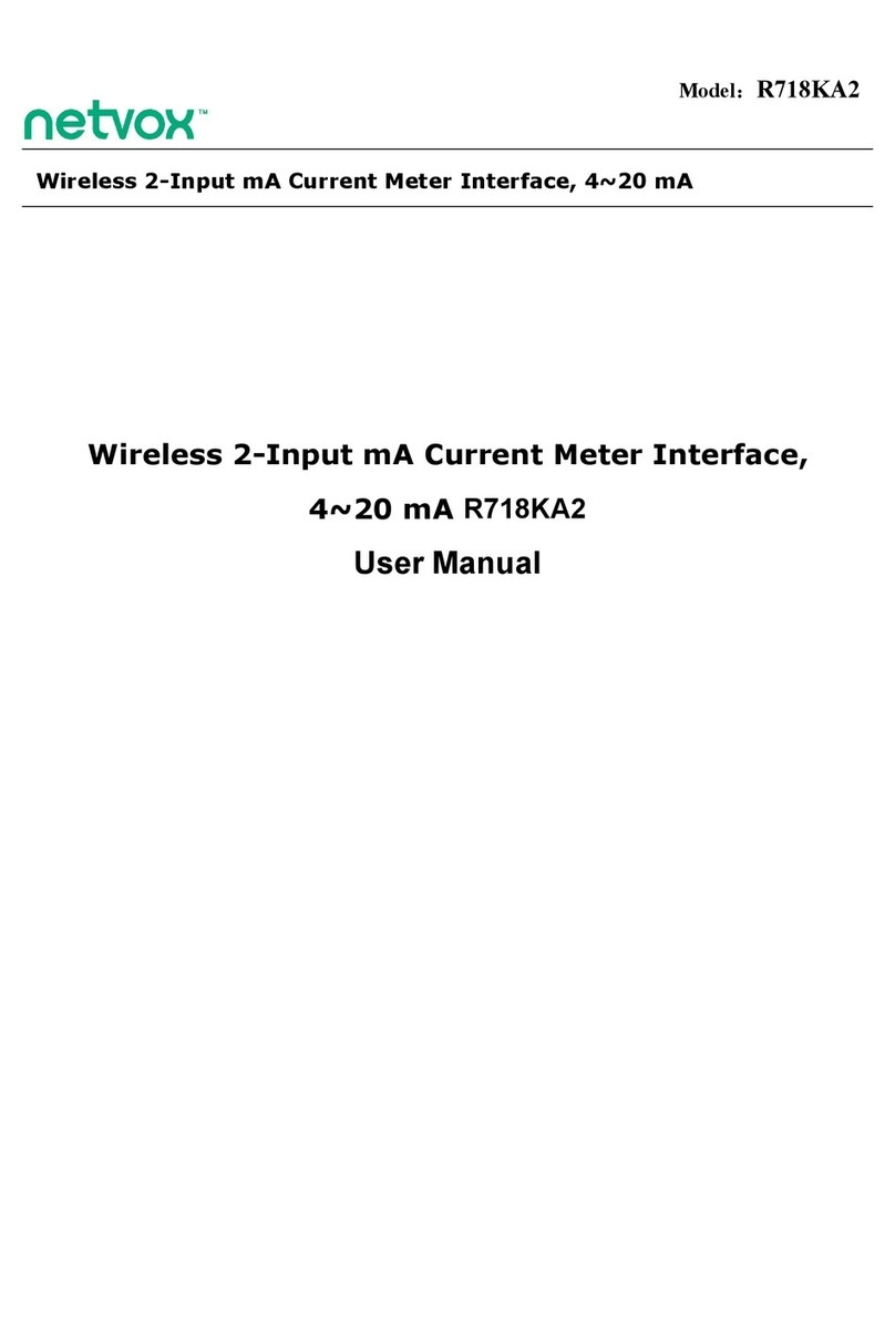 netvox R718KA2 User manual