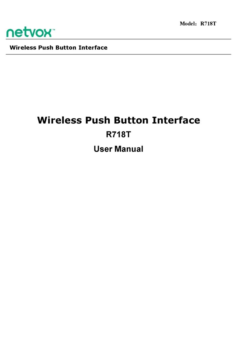 netvox R718T User manual