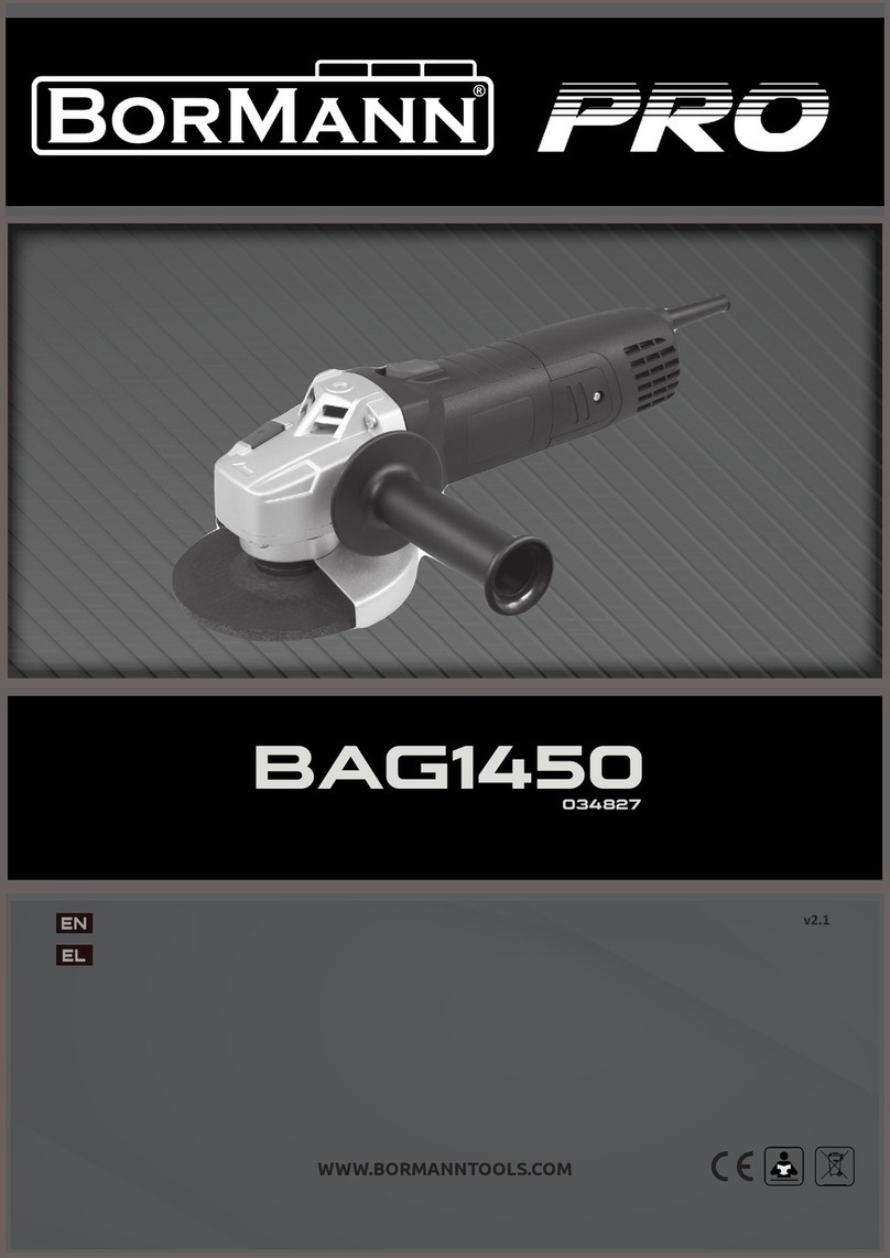 BorMann BAG1450 User manual