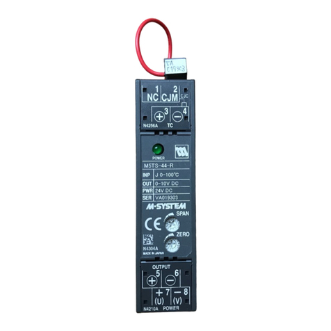 M-system M5TS Series User manual