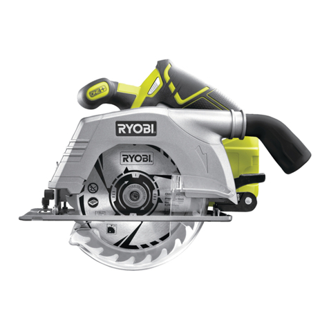 Ryobi R18CS User manual