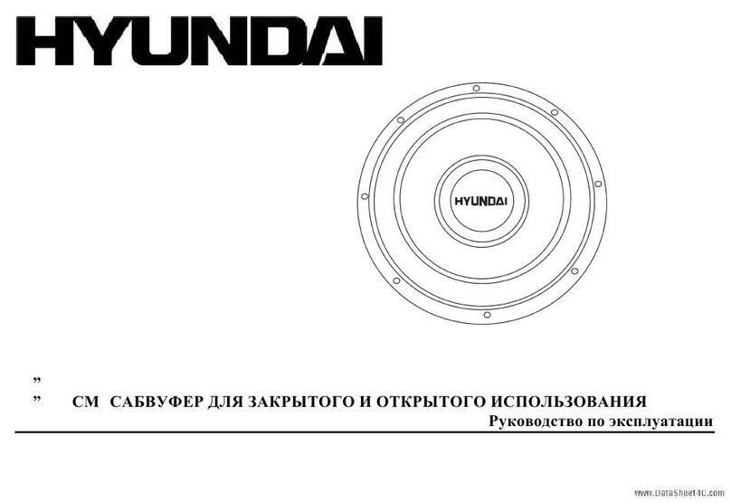 Hyundai H-CSP12F instruction manual