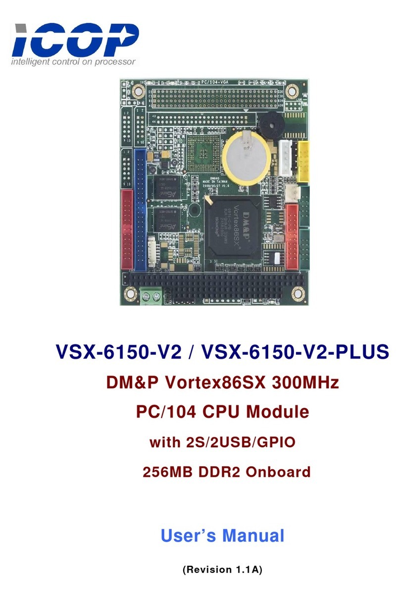ICOP Technology VSX-6150-V2 user manual
