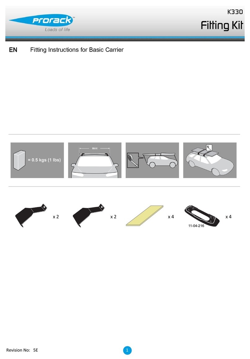 Prorack S17 User manual