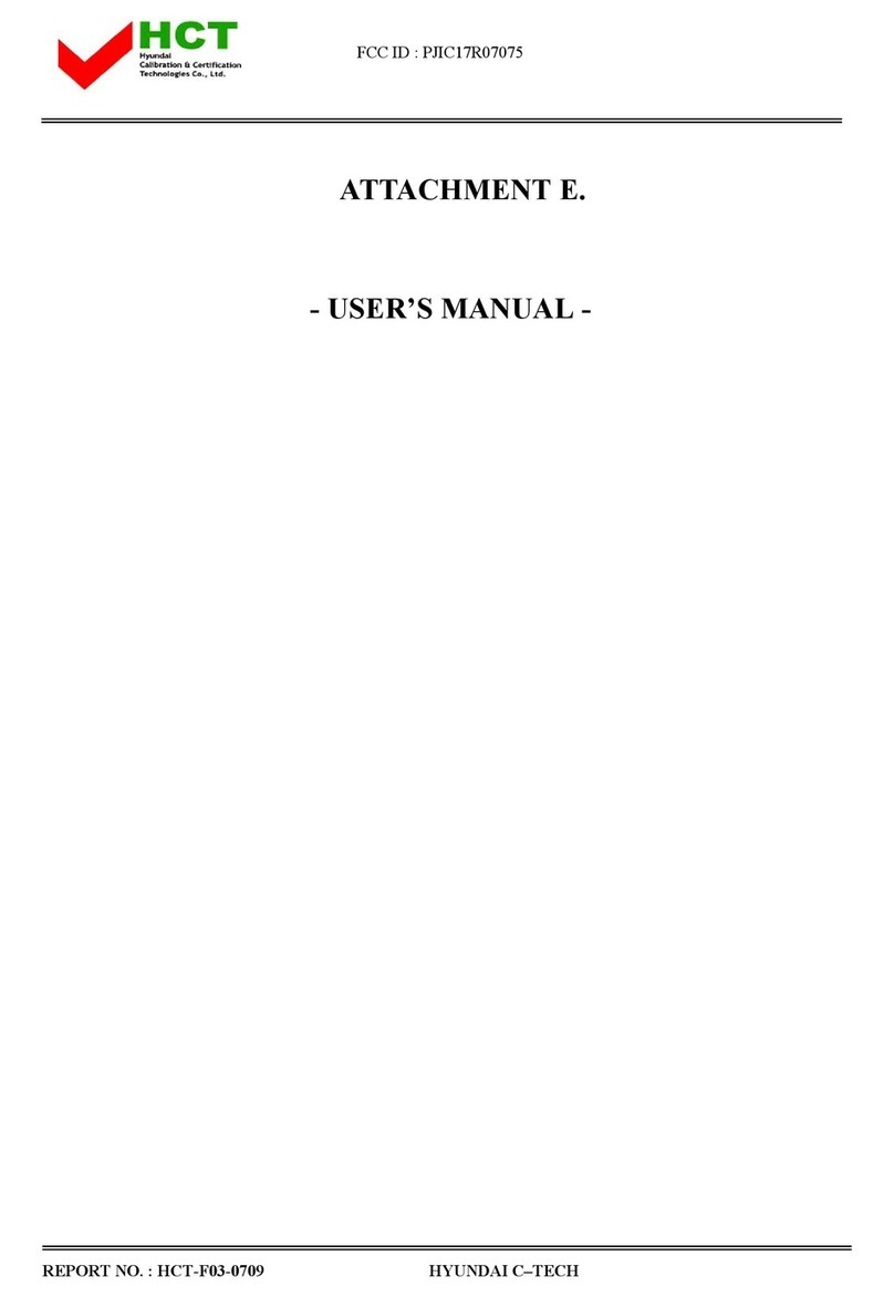 Hyundai ImageQuest V773 User manual