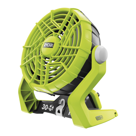 Ryobi R18F-0 User manual