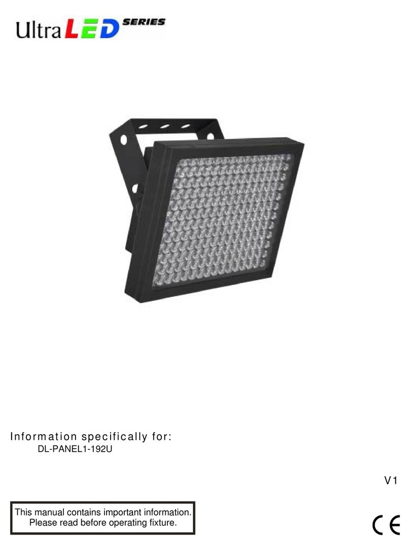 Techni-Lux DL-PANEL1-192U User manual Techni-Lux DL-PANEL1-192U User manual