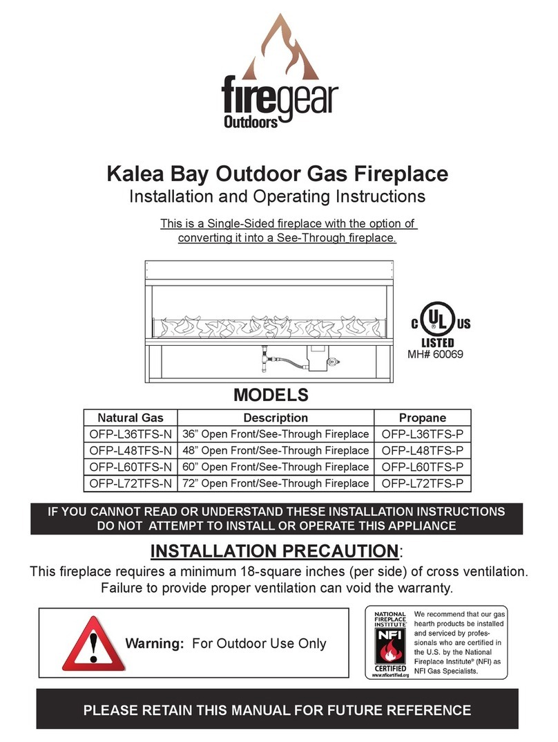 Firegear OFP-L36TFS-P User manual