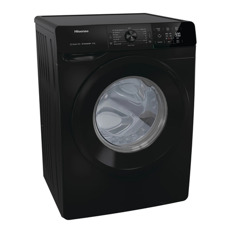 Hisense WFGE80141VMB Mounting instructions