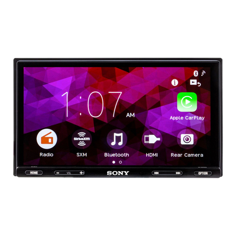 Sony XAV-AX5600 operating instructions