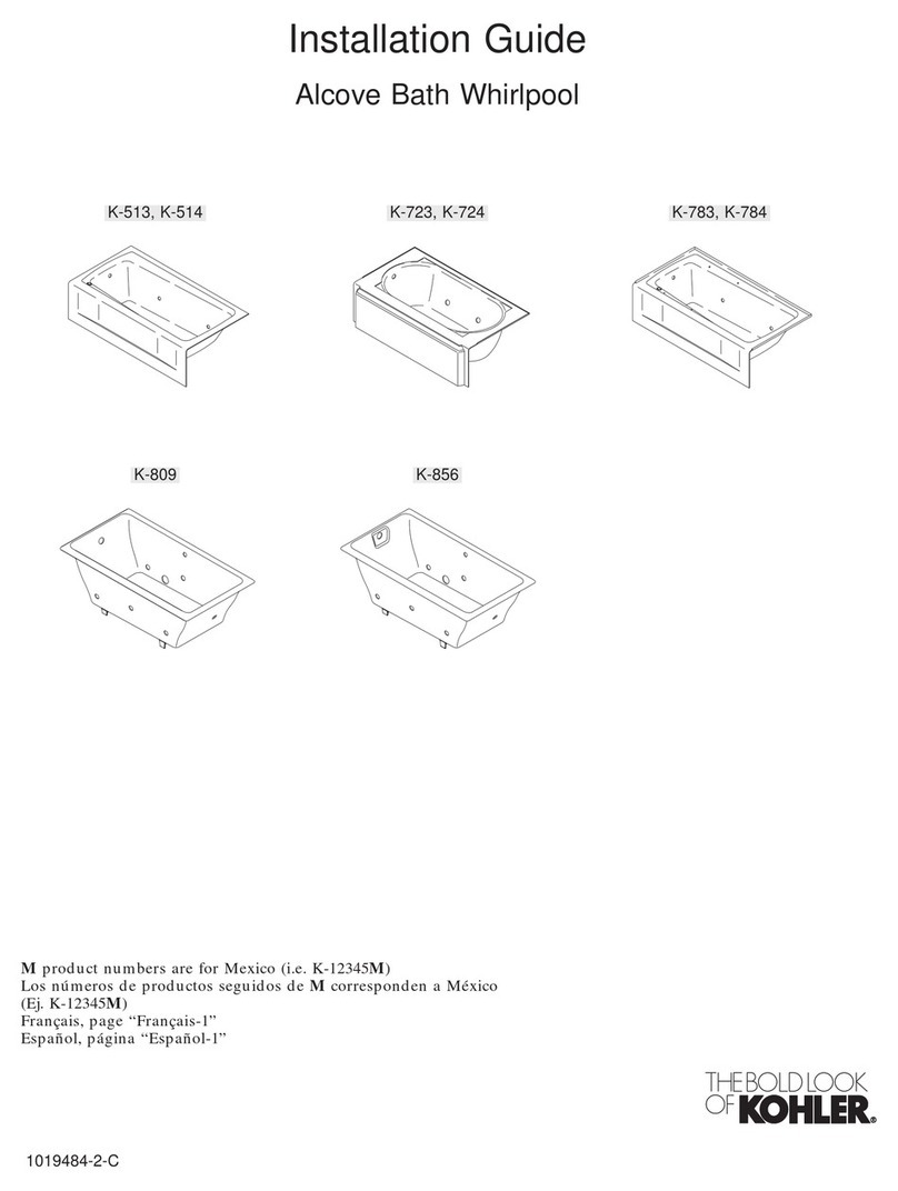 Kohler K-514 User manual