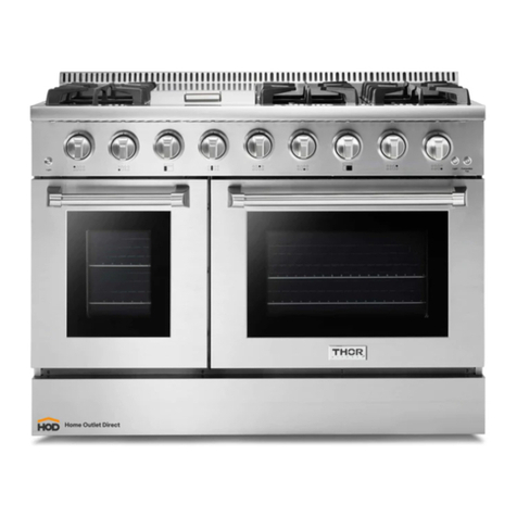 Thor Kitchen HRG48 Series User manual