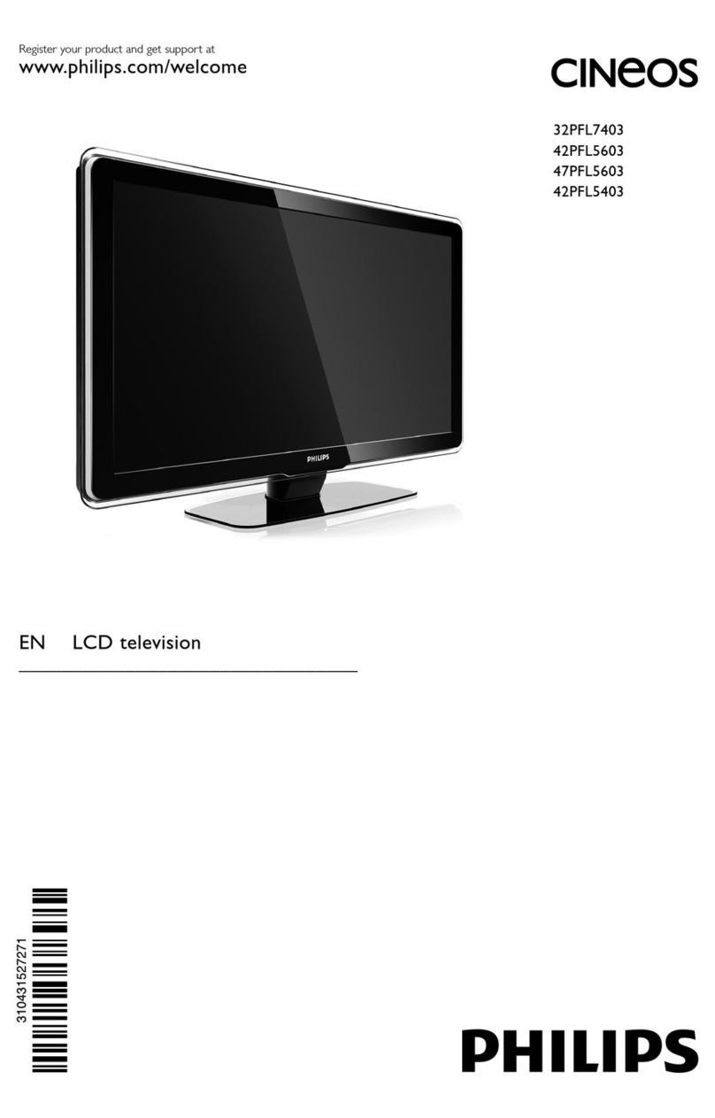 Philips Cineos 42PFL5603 User manual