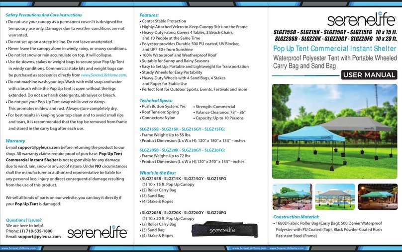 SereneLife SLGZ15K user manual