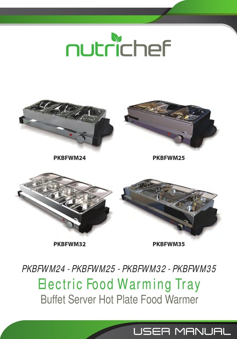NUTRICHEF PKBFWM24 user manual
