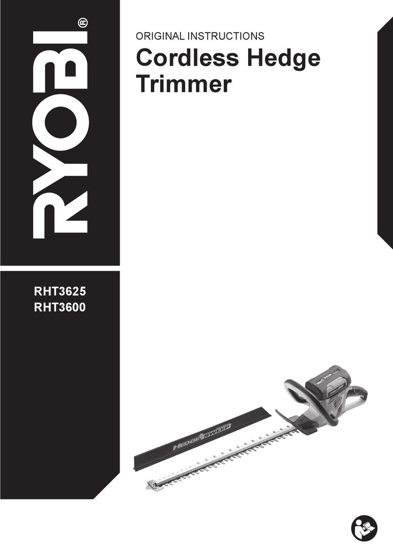Ryobi RHT3625 Original instructions