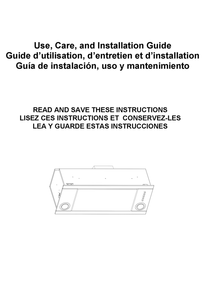 ELICA EUM627SS Installation guide
