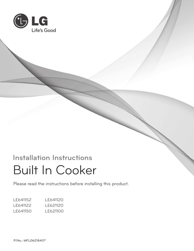 LG LE621120S User manual