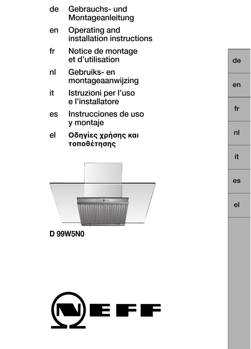 NEFF D 99W5N0 User manual