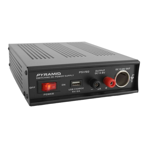 Pyramid PSV90 User manual