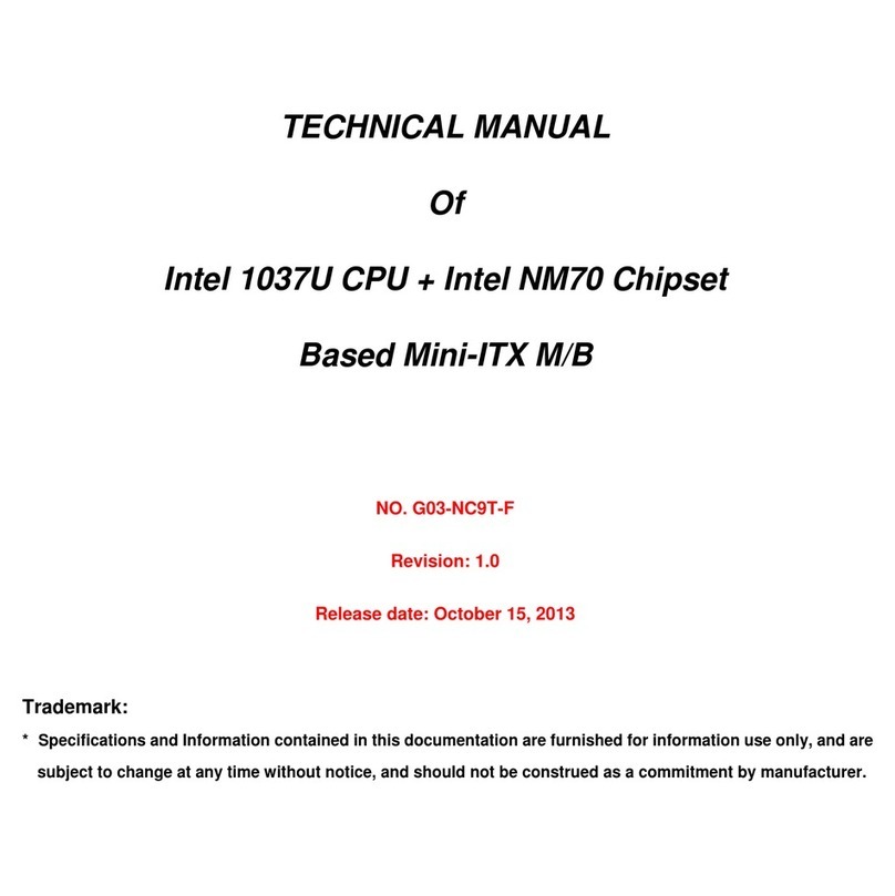 JETWAY NC9T User manual JETWAY NC9T User manual