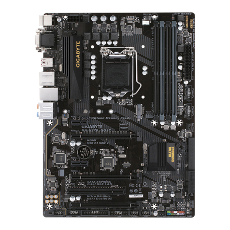 Gigabyte GA-H270-HD3P user manual