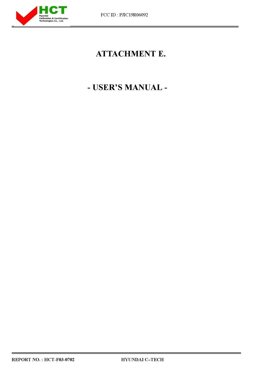 Hyundai ImageQuest V995 User manual