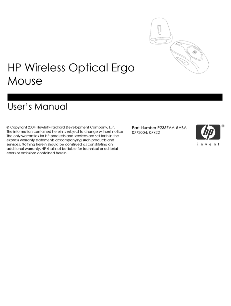 HP P2357AA User manual HP P2357AA User manual