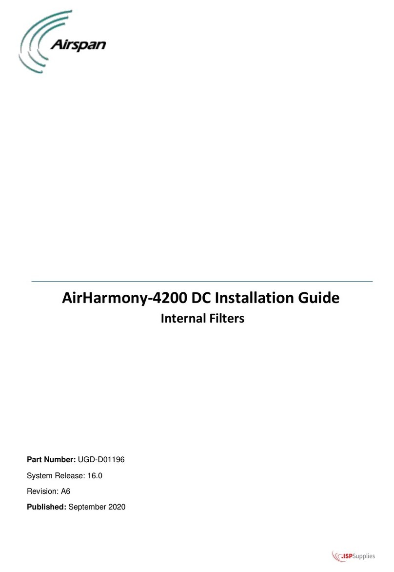 Airspan HAR42-CN-U48-B06DP installation guide Airspan HAR42-CN-U48-B06DP installation guide