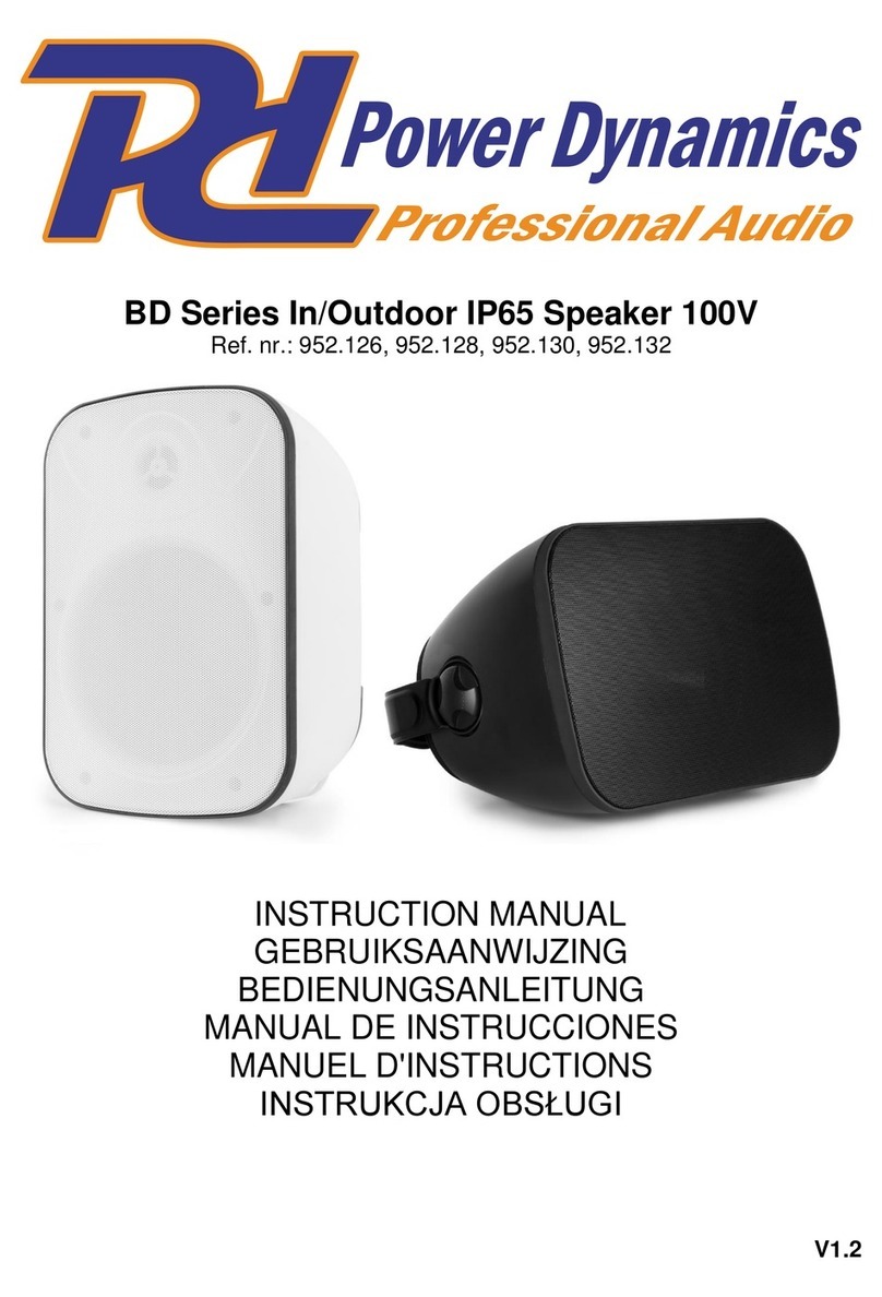 Power Dynamics 952.126 User manual